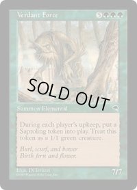 新緑の魔力/Verdant Force (TMP)