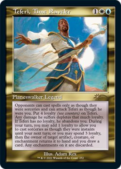 画像1: 時を解す者、テフェリー/Teferi, Time Raveler (252) (SLD)