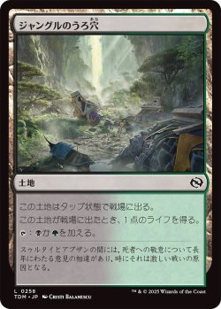 画像1: ジャングルのうろ穴/Jungle Hollow (TDM)《Foil》