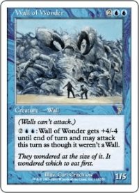 驚きの壁/Wall of Wonder (7ED)《Foil》
