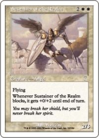 世界を支える者/Sustainer of the Realm (7ED)《Foil》