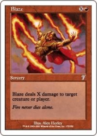 猛火/Blaze (7ED)《Foil》