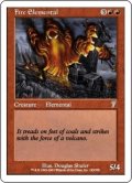 炎の精霊/Fire Elemental (7ED)《Foil》