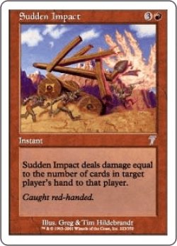 画像1: 突然の衝撃/Sudden Impact (7ED)《Foil》