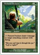 フェメレフの射手/Femeref Archers (7ED)《Foil》