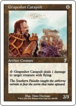 画像1: ぶどう弾カタパルト/Grapeshot Catapult (7ED)《Foil》