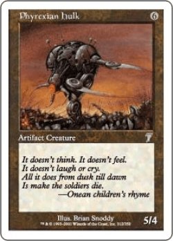 画像1: ファイレクシアの大男/Phyrexian Hulk (7ED)《Foil》