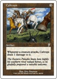 鉄びし/Caltrops (7ED)《Foil》