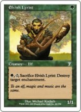 エルフの抒情詩人/Elvish Lyrist (7ED)《Foil》