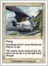 スカイシュラウドの隼/Skyshroud Falcon (7ED)《Foil》