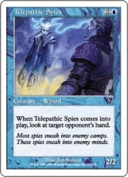 画像1: テレパシー・スパイ/Telepathic Spies (7ED)《Foil》
