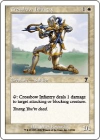 弩弓歩兵/Crossbow Infantry (7ED)《Foil》