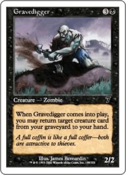画像1: グレイブディガー/Gravedigger (7ED)《Foil》