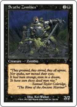 画像1: スケイズ・ゾンビ/Scathe Zombies (7ED)《Foil》