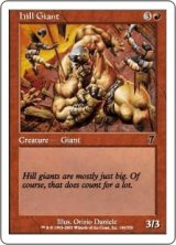 丘巨人/Hill Giant (7ED)《Foil》