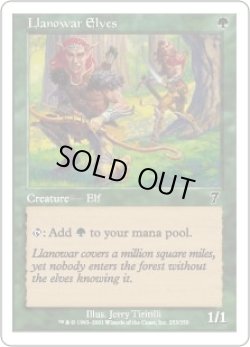 画像1: ラノワールのエルフ/Llanowar Elves (7ED)《Foil》