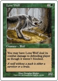 一匹狼/Lone Wolf (7ED)《Foil》