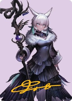 画像1: 【イラストコレクション】 魔女、ヤ・シュトラ・ルル/Y'shtola, Night's Blessed 【53/53】 (FIN)