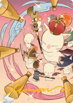 画像1: 【イラストコレクション】 召喚：蛮神善王モグル・モグXII世/Summon: Good King Mog XII 【41/53】 (FIN)