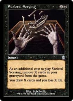 画像1: 占骨術/Skeletal Scrying (ODY)《Foil》