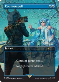 対抗呪文/Counterspell 【No.1589】 (SLD)