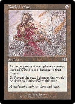 画像1: 有刺鉄線/Barbed Wire (MMQ)【英語FOIL特集】