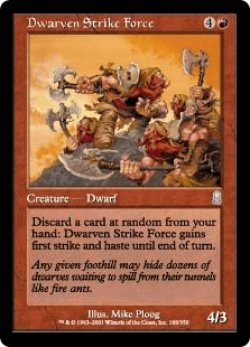 画像1: ドワーフ打撃部隊/Dwarven Strike Force (ODY)《Foil》