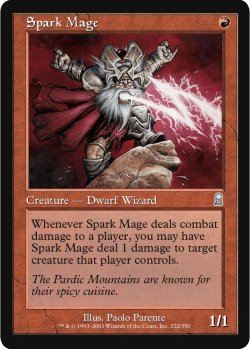 画像1: 火花魔道士/Spark Mage (ODY)《Foil》