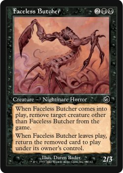 画像1: 顔なしの解体者/Faceless Butcher (TOR)《Foil》