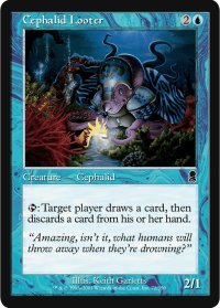 セファリッドの物あさり/Cephalid Looter (ODY)《Foil》