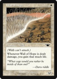 希望の壁/Wall of Hope (LGN)《Foil》