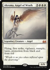 怒りの天使アクローマ/Akroma, Angel of Wrath 【アンソロジー版】 (DVD)《Foil》