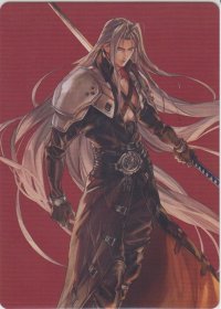 【イラストコレクション】 威名のソルジャー、セフィロス/Sephiroth, Fabled SOLDIER 【44/53】 (FIN)