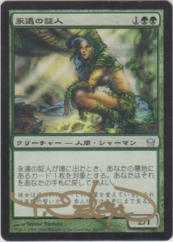 画像1: 永遠の証人/Eternal Witness (5DN)【サインド】