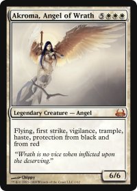 怒りの天使アクローマ/Akroma, Angel of Wrath (DDC)《Foil》