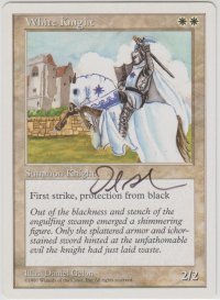 白騎士/White Knight (5ED)【サインド】