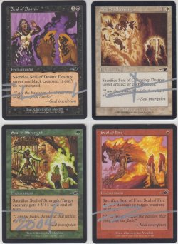 画像1: ネメシス印章 4種セット 【サインド】