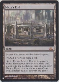 迷路の終わり/Maze's End (MB1・LST)