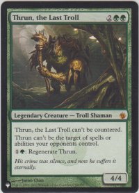 最後のトロール、スラーン/Thrun, the Last Troll (MB1・LST)