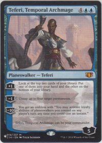時間の大魔道士、テフェリー/Teferi, Temporal Archmage (MB1・LST)