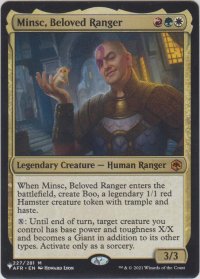 敬愛されるレンジャー、ミンスク/Minsc, Beloved Ranger (MB1・LST)