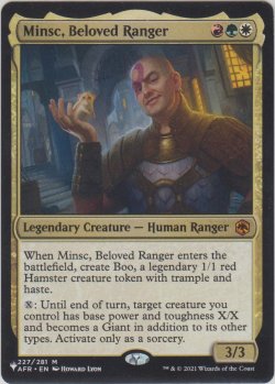 画像1: 敬愛されるレンジャー、ミンスク/Minsc, Beloved Ranger (MB1・LST)