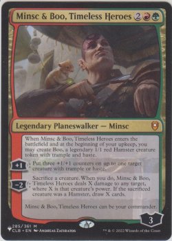 画像1: 時を超えた英雄、ミンスクとブー/Minsc & Boo, Timeless Heroes (MB1・LST)