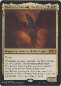 暴虐の龍、アスマディ/Vaevictis Asmadi, the Dire (MB1・LST)