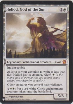 画像1: 太陽の神、ヘリオッド/Heliod, God of the Sun (MB1・LST)