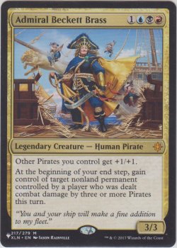 画像1: 鉄面提督ベケット/Admiral Beckett Brass (MB1・LST)