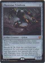 ファイレクシアの三重体/Phyrexian Triniform (MB1・LST)
