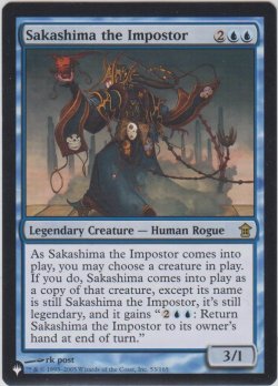 画像1: 騙り者、逆嶋/Sakashima the Impostor (MB1・LST)