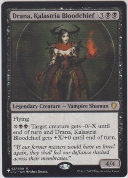 画像1: カラストリアの血の長、ドラーナ/Drana, Kalastria Bloodchief (MB1・LST)