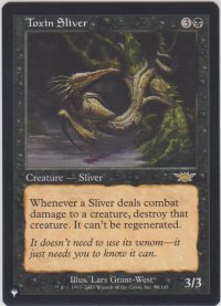 毒素スリヴァー/Toxin Sliver (MB1・LST)